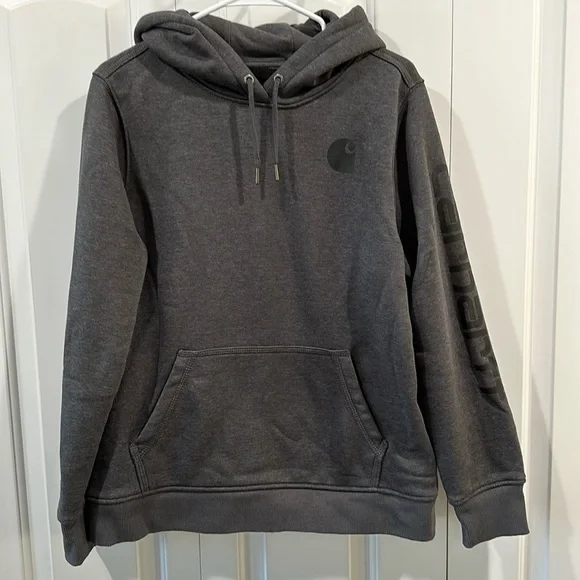 Carhartt Hoodie Relaxed Fit Size L 12-14 - Picture 1 of 5